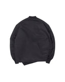 CDG BLACK-ASYMETRIC BOMBER JACKET BLACK-1P-J011-052-1