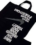 CDG BLACK-NIKE JERSEY TOTE BAG-K203-052-1
