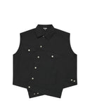 CDG BLACK-SIDE BUTTON JACKET-1Q-J022-052-1