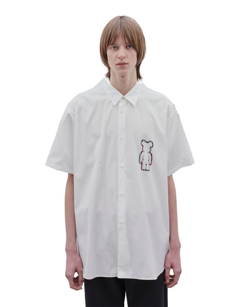 CDG SHIRT-BE@RBRICK MEN´S OVERSIZED SS SHIRT-FO-B038-S25-1