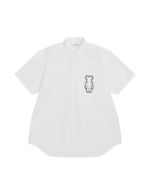 CDG SHIRT-BE@RBRICK MEN´S OVERSIZED SS SHIRT-FO-B038-S25-1