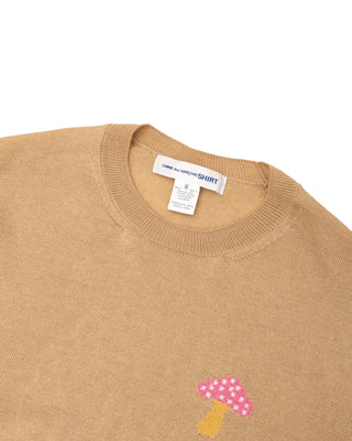 CDG SHIRT - BRETT WESTFALL MUSHROOM KNITTED