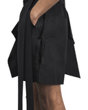CRAIG GREEN-LAYERED SHORTS-BLACK-CGSS26WOTRS104