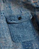 FDMTL-BORO JAQUARD HAORI SHIRT 3YR WASH-FA25SH47U