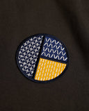 FDMTL-CIRCLE PATCH HOODIE-BLACK-FA25CSP34