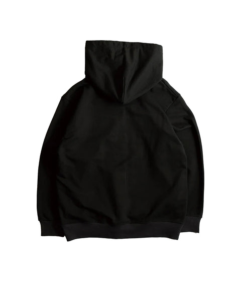 FDMTL-CIRCLE PATCH HOODIE-BLACK-FA25CSP34