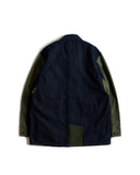 FDMTL-COVERALL JACKET RINSE-FA25JK31B