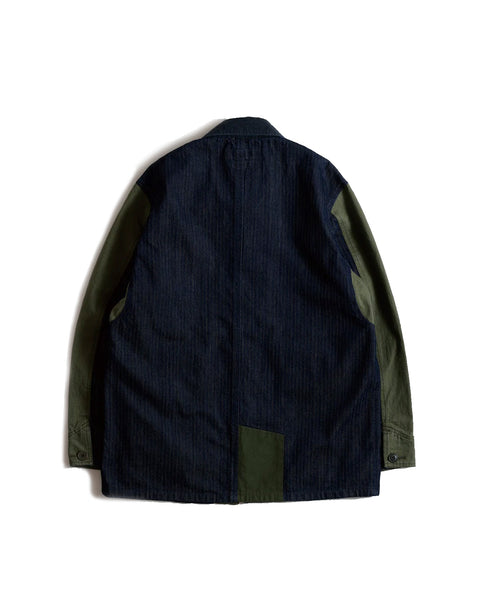 FDMTL-COVERALL JACKET RINSE-FA25JK31B