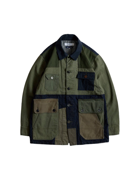 FDMTL-COVERALL JACKET RINSE-FA25JK31B
