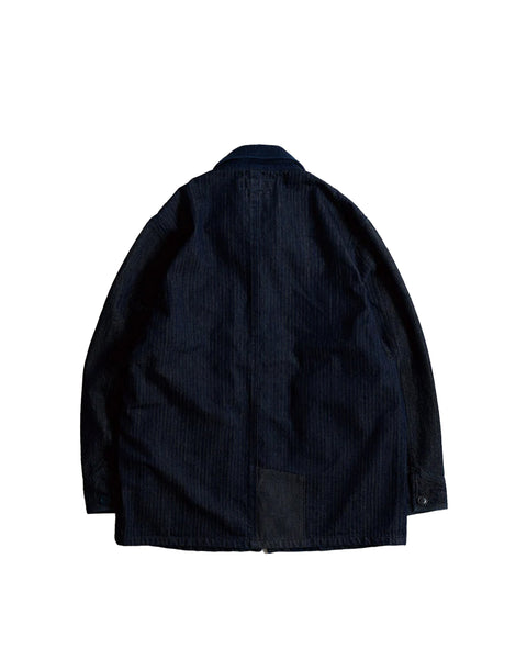 FDMTL-COVERALL JACKET RINSE-FA25JK31R