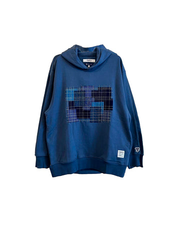 FDMTL-FDMTL-BORO EMBROIDERED HOODIE (NAVY)-FA25CSP36