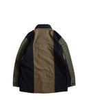 FDMTL-PACHWORK COVERALL JACKET RINSE-FA26JK12C