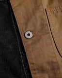 FDMTL-THIRD JACKET COVERALL RINSE-FA25JK43B