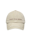 FENG CHENG WANG-BEIGE BASEBALL CAP-FUS19AC05