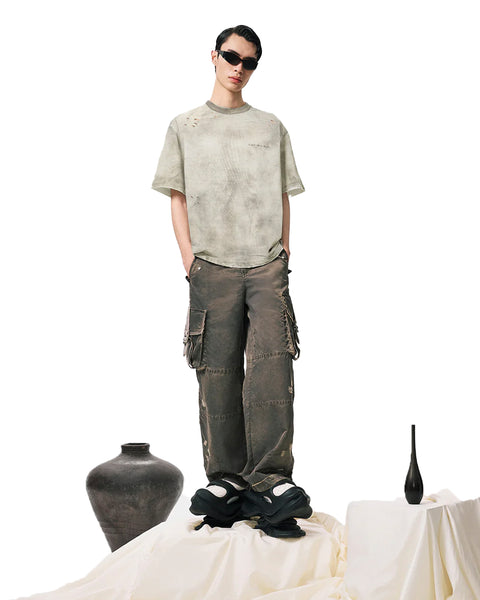 FENG CHENG WANG-SANDWASHED T SHIRT-FUS19TS03