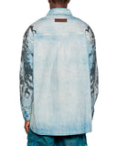 FENG CHEN WANG-CREATURE PRINTED LONG SLEEVE SHIRT