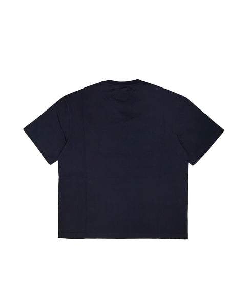 FENG CHEN WANG-DECONSTRUCTED DOUBLE COLLAR TEE