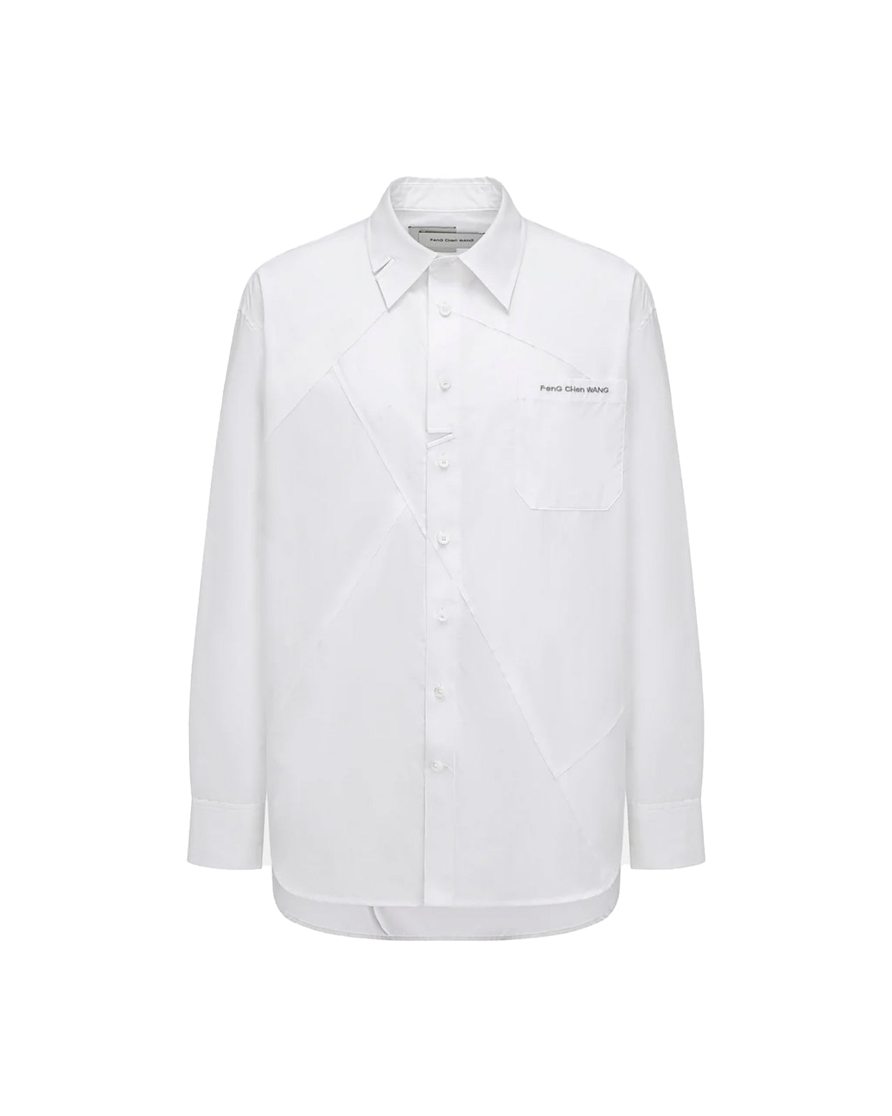 【関税込み】Feng Chen Wang ホワイト カットアウト Tシャツ Feng Chen Wangのホワイト カットアウト Tシャツがセール中