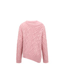 FENG CHEN WANG-DOUBLE COLLER CABLE KNIT JUMPER-FUF16KT04