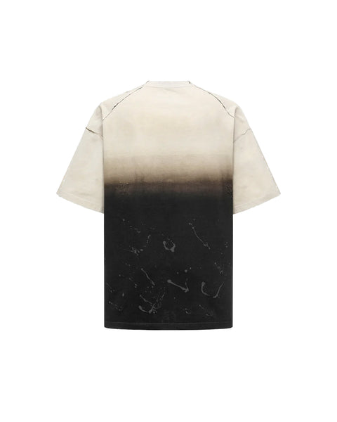 FENG CHEN WANG-GRADIENT WASHED OVERSIZE T-SHIRT-FUS19TS01