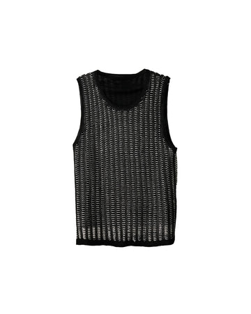 FENG CHEN WANG-KNIT VEST-FUS19KT02