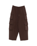 FENG CHEN WANG-NEOPRENE CARGO TROUSERS