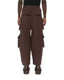 FENG CHEN WANG-NEOPRENE CARGO TROUSERS
