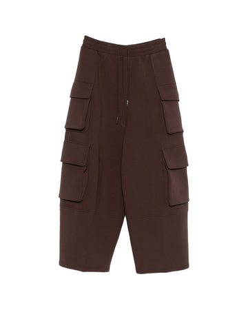 FENG CHEN WANG-NEOPRENE CARGO TROUSERS