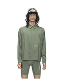 HERMANOS KOUMORI-BEETLE GREEN LIGHTEIGHT SHIRT-HK26S1ELOBTM