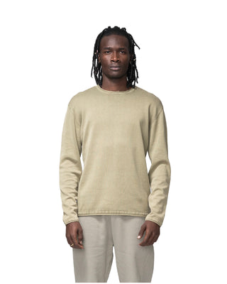 HERMANOS KOUMORI-RUN SWEATER GREEN TEA