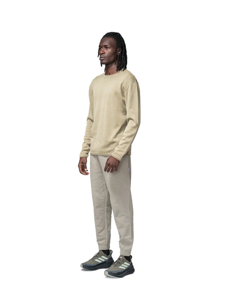 HERMANOS KOUMORI-RUN SWEATER GREEN TEA