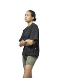 HERMANOS KOUMORI-SHADE RUNNER REGULAR BLACK T-SHIRT