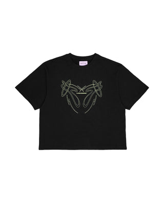HERMANOS KOUMORI-SS BOULDER T-SHIRT-BLACK