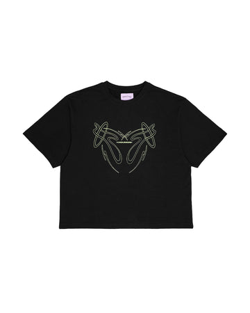 HERMANOS KOUMORI-SS BOULDER T-SHIRT-BLACK