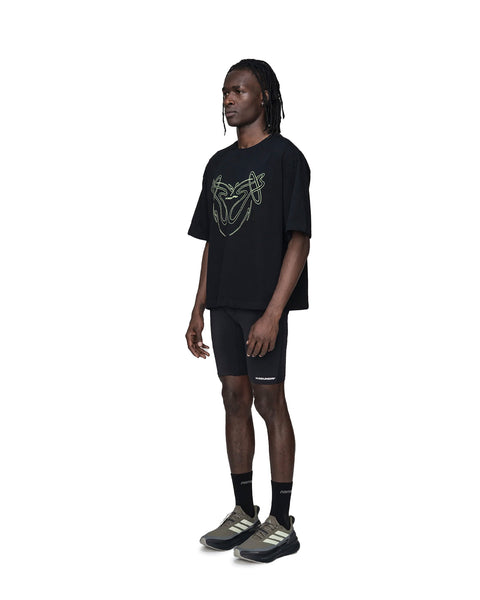 HERMANOS KOUMORI-SS BOULDER T-SHIRT-BLACK