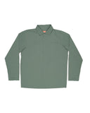 HERMANOS KOUMORY-HEAVY OVER SHIRT-FOREST GREEN