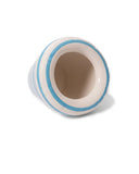 HOME STUDYO-PLANTER "PIERRE" STRIPES-OCEAN