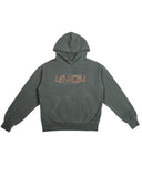 HQTR X UNION HOODIE BLACK CABALLERO AGUILA