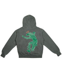 HQTR X UNION HOODIE BLACK CABALLERO AGUILA