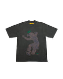 HQTR X UNION TEE BLACK CABALLERO AGUILA