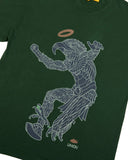 HQTR X UNION TEE VERDE CABALLERO AGUILA