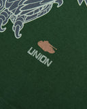 HQTR X UNION TEE VERDE CABALLERO AGUILA