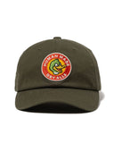 HUMAN MADE-6PANEL TWILL CAP-OLIVEDRAB-HM31GD019