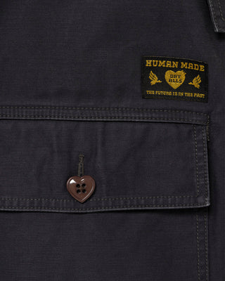 HUMAN MADE-AIR FORCE PANTS-CHARCOAL-HM29PT009