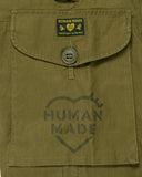 HUMAN MADE-AIR FORCE PANTS-OLIVE DRAB-HM30PT007