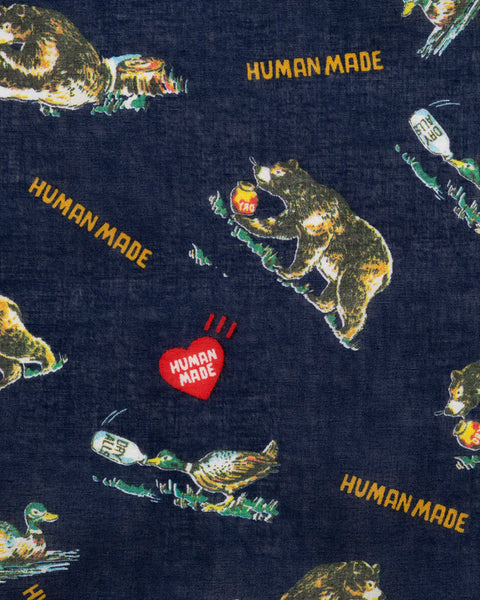 HUMAN MADE-BIG BANDANA-NAVY-HM30GD092