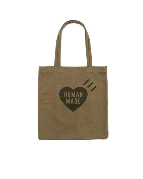 HUMAN MADE-BOOK TOTE OLIVE DRAB-HM27GD038 – HEADQUARTER