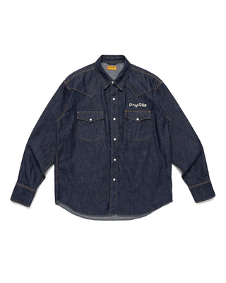 HUMAN MADE-DENIM WESTERN SHIRT-HM30SH001