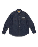 HUMAN MADE-DENIM WESTERN SHIRT-HM30SH001