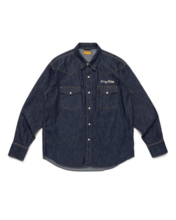 HUMAN MADE-DENIM WESTERN SHIRT-HM30SH001